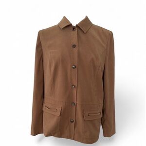Khaki tan light weight jacket